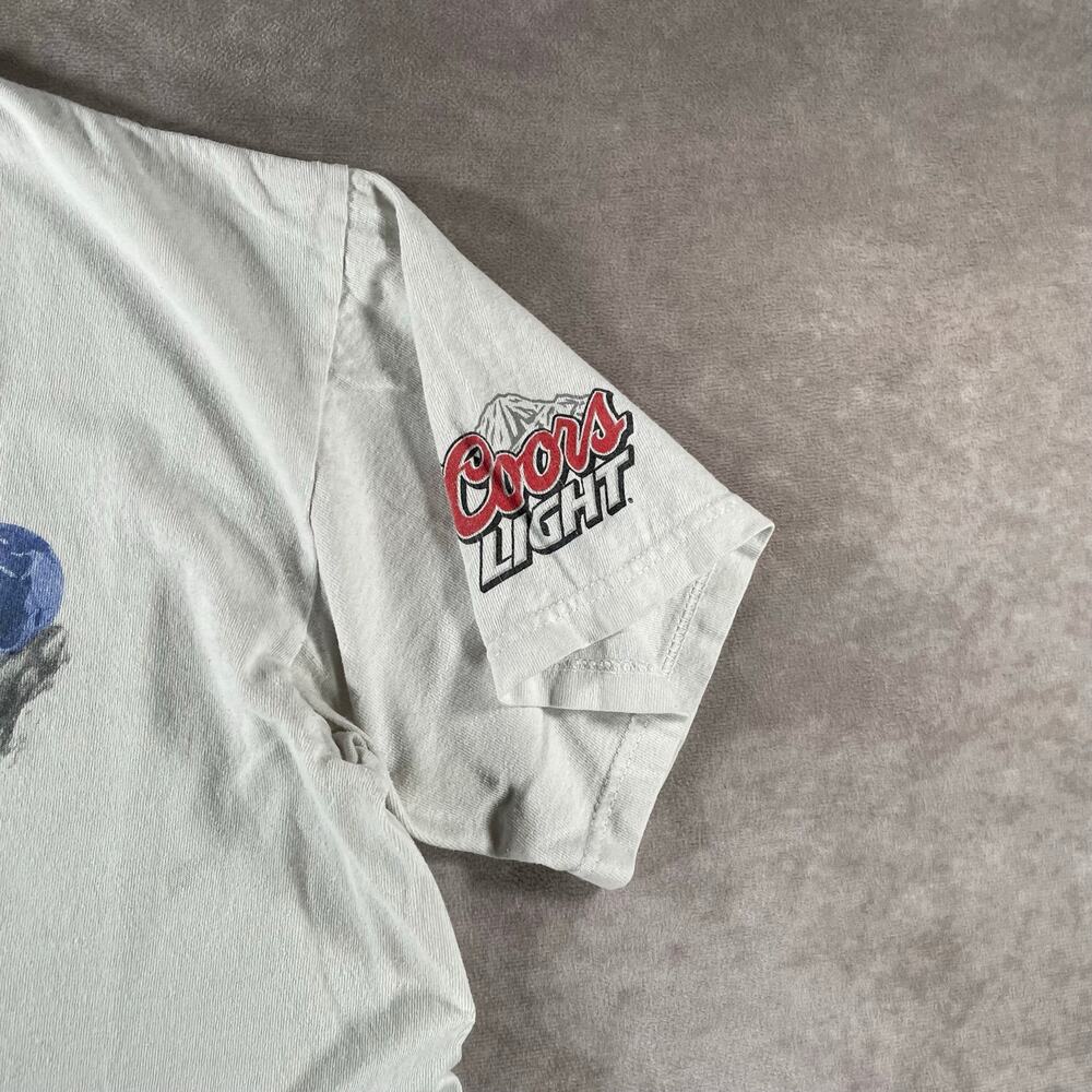 Vintage Gerardo Torrado Coors Light Soccer T-Shirt Men’s Large Cruz Azul Mexico - Picture 6 of 7